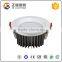 Die Casting Aluminum Housing Material Dimmable Antiglare 12W 24W 36W Bridgelux Chip SMD LED Downlight