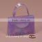 ribbon handle plastic mini purses style box