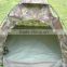 small size single person waterproof fiberglass frame army tent