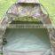 small size single person waterproof fiberglass frame army tent