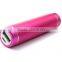 long tube 2000mah powerbank with logo according to your requirment