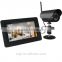2.4G wireless digital camera and 7 inch LCD Screen digital DVR kits with Motion Detect 32G SD card U-disc function