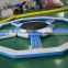 Hot selling interesting water bouncer trampoline inflatable trampoline for water playground