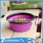 popular high quality bowl for dog cat pet folded pet bowl cat travel bowl