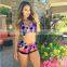 plus size print girls sexy bathing suits beachwear MK-KF976