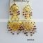 Wholesale golden earring set seed bead earring projects