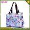 Stylish Designs Printing Flower carry baby diaper bag for mom