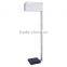 2017 hotel decorative unusual metal best floor lamp with linen shade good for inn decor high end standing reading lamp