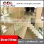 304 316 stainless steel balcony railing system wire mesh railing