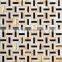 Irregular marble stone mosaic tile