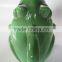 Cute Frog Green Custom Glazed Ceramic Pitcher
