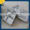 Divided aluminum foil container
