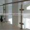 Stainless steel post/Glass railing for outdoor deck(PR-B2012)