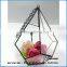 Charms fashion wholesale glass horse figurines with air plant