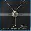 Greece women simple design wholesale fashion jewelry necklace with snap button pendant