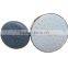 chromed plastic shower screen head shower jet