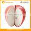 Onzing good quality 3d red apple shaped fruit sticky notes for promotional gift