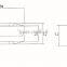MP4-S1 marine sliding door lock