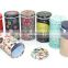 Colorful Round Small Stick Gift Tin Can