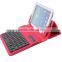 High Quality red universal 7 inch Protective Leather Case Cover Skin Holster with Stand for Tablet