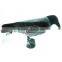 black plastic crow hunting garden decoration