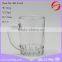 2016 glass water bottle for drink with handle