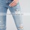 Destroy Ladies Jeans Top Design Boyfriend Jeans Length 30