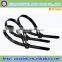 nylon cable tie/quick release cable tie/releasable plastic cable tie