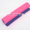 Soozier Non-Skid Deluxe Exercise Yoga Mat w/ Carrying Bag - 68" x 24" x 1/4" - Pink / Blue