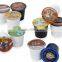 Aluminum foil heat seal lid for sealing K-cup