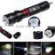 ZQ-X984 XML-T6 5000LM 5 Modes Focusing Waterproof Portable Flashlight Black