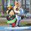 Hola asterix and Obelix foam padded sumo suits/sumo wrestling suit