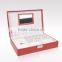 Chinese factories wholesale custom high-grade leather cosmetic box, fashion beautiful jewelry box