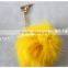 Customized size colorful cute rabbit fur pom pom ball for decoration