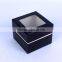 Custom cheap window jewelry packaging box with lid