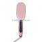 Massage Hot sale professional straightener LED display magic hair curling iron with straightening brush