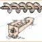 stainless steel screw conveyor dryer for grain with large capacity