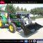 Best quality 30hp 4x4 4WD farm tractor with 4 N 1 bucket front loader