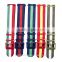 Blue/Red striped cheap nylon nato watch straps 16mm 18mm 20mm 22mm 24mm 26mm manufacturer