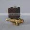 M12X6.5mm brass welding machine DC 24V 36V steam magnetic valve ZCQ-20B-20