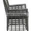 Outdoor handwoven wicker chair