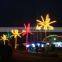 Artificial holiday lighted landscaping beach/street/road palm tree decoration led