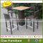 Use Bar Furniture High Table and Chairs Set
