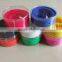 factory business top sale fashion silicone waist belt with PET package