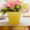 Factory bulk sale colorful ceramic flower pots