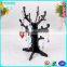 Tree shaped stand for earrrings plexiglass ear studs display holder wholesale