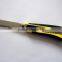 Professional 18mm Utility knife Paper cutter with rubber grip handle