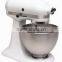 5L electric professional food mixer with stainless steel bowl / Tilt-head mixer