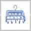 Cheap Hot Sell High Quality Plastic Foldable Hanger for Cloth Baby Size With Lips Factory