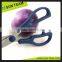 SK033 8" Deep blue household tpr handle kitchen scissors importers